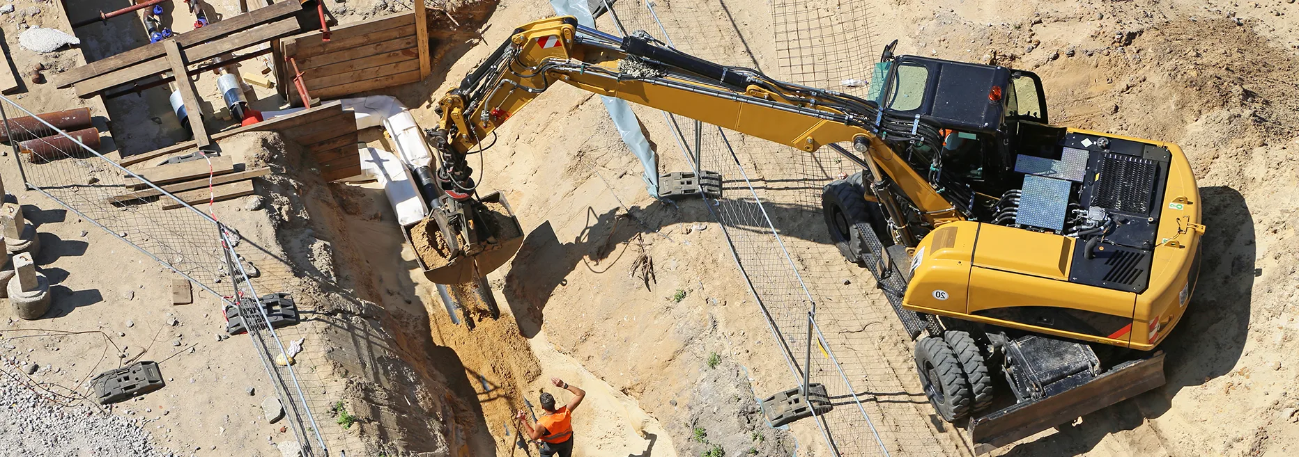 Netzersatzanlage Baustelle